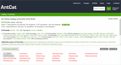 Desktop Screenshot of antcat.org
