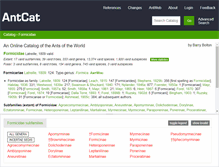 Tablet Screenshot of antcat.org